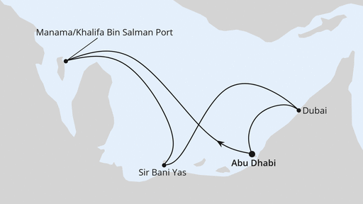 Orient ab Abu Dhabi