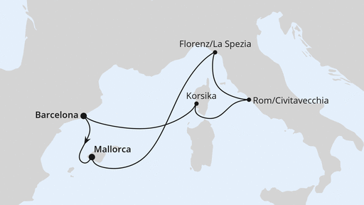 Von Barcelona nach Mallorca