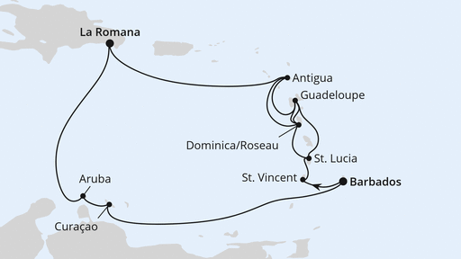 Karibische Insel-Rundreise ab Barbados