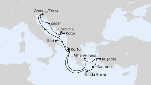Adria & Griechenland ab Korfu 3