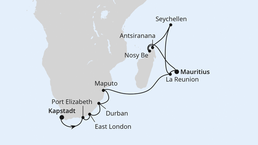 Südafrika, Seychellen, Mauritius & Madagaskar 2