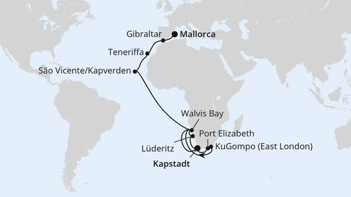 Weltenbummler Südafrika & Namibia ab Kapstadt