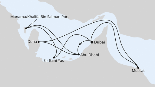 Große Orient-Reise ab Dubai 1