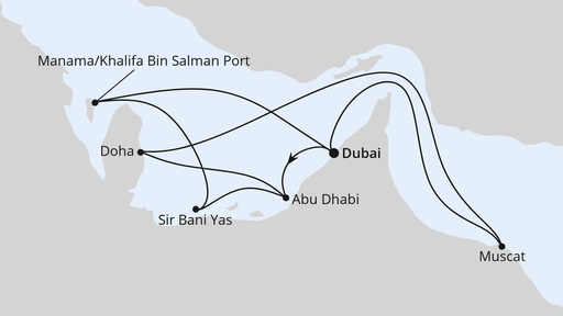 Große Orient-Reise ab Dubai 2