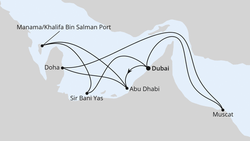 Große Orient-Reise ab Dubai