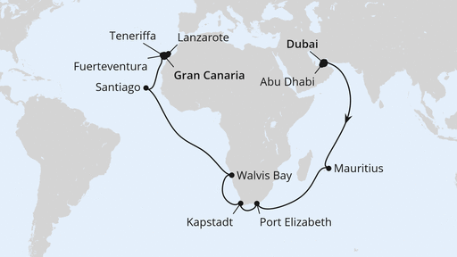 Weltenbummler Südafrika & Mauritius 1