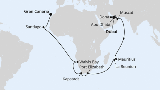 Weltenbummler Südafrika & Mauritius 2