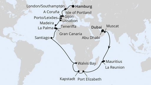 Weltenbummler Südafrika & Mauritius