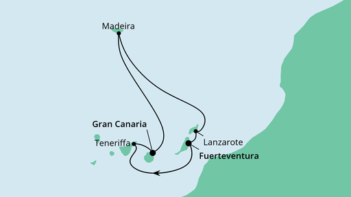 Kanarische Inselwelt & Madeira
