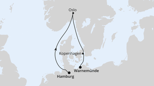 Kurzreise nach Oslo & Kopenhagen ab Hamburg