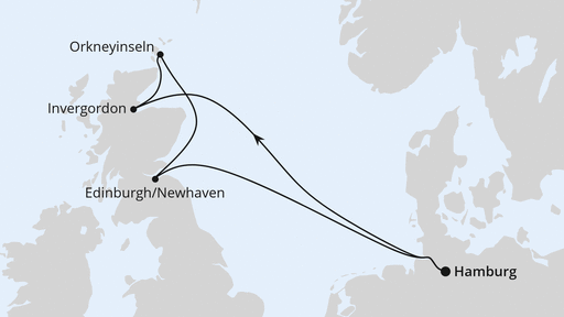 Großbritannien ab Hamburg