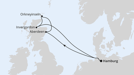 Schottland ab Hamburg