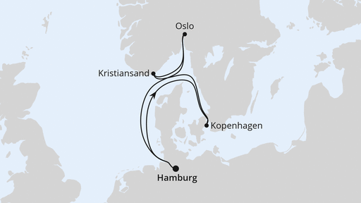 Norwegen & Dänemark ab Hamburg