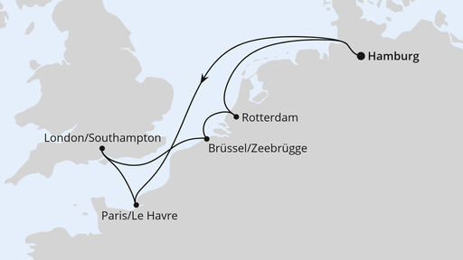 Metropolen ab Hamburg