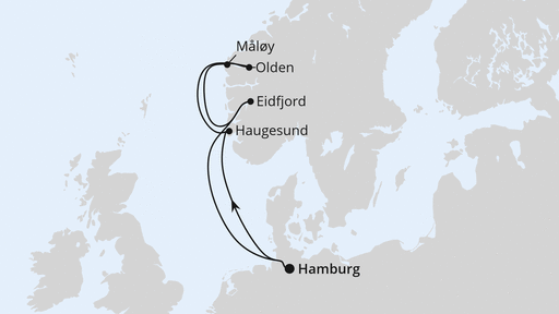 Norwegen ab Hamburg 2