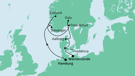 Südnorwegens Küste
