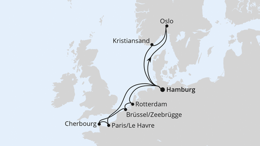 Weihnachtsreise Metropolen & Südnorwegen ab Hamburg