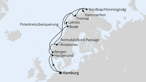 Norwegen mit Lofoten & Nordkap ab Hamburg