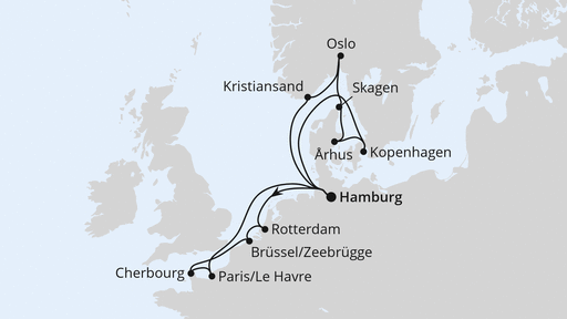 Feiertagsreise Metropolen & Skandinavien