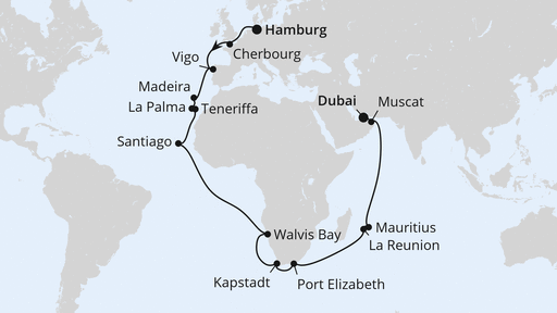 Weltenbummler Kanaren, Südafrika & Mauritius 2