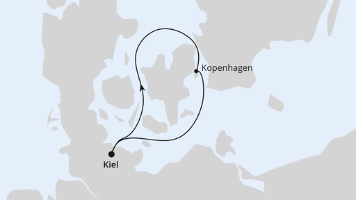 Kurzreise ab Kiel mit Kopenhagen