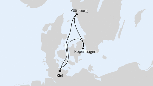 Kurzreise nach Göteborg & Kopenhagen ab Kiel