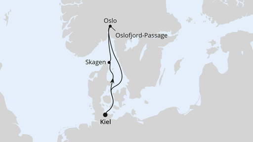 Kurzreise nach Norwegen & Dänemark ab Kiel