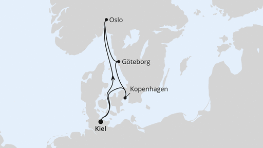 Kurzreise skandinavische Weihnachtsmärkte ab Kiel
