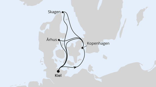 Skandinavische Highlights ab Kiel 2