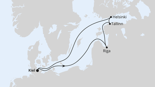 Weihnachtsreise auf der Ostsee ab Kiel 1