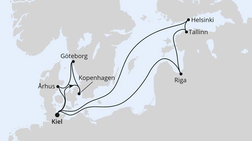 Weihnachtsreise auf der Ostsee ab Kiel 2