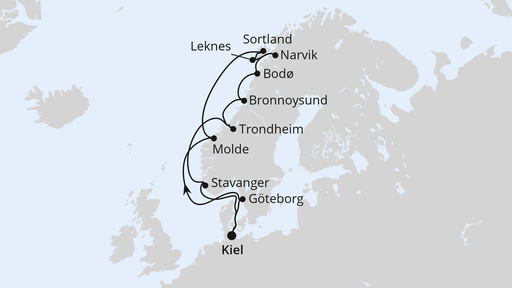 Norwegen mit Lofoten & Vesteralen
