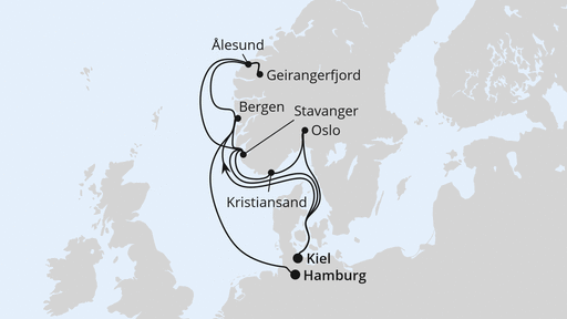 Große Norwegen-Reise