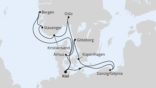 Skandinavien & Polen ab Kiel 2