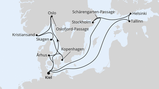 Highlights der Nord- & Ostseeküste ab Kiel