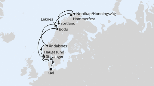 Norwegen mit Lofoten & Nordkap ab Kiel