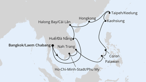 Feiertagsreise Vietnam, Philippinen & Hongkong