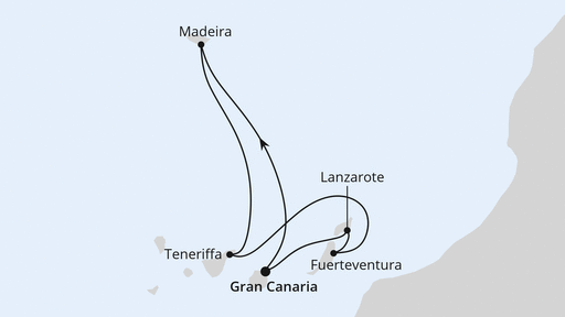 Kanaren und Madeira ab Gran Canaria