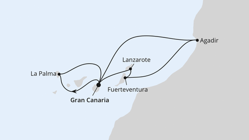 Kanaren & Marokko ab Gran Canaria