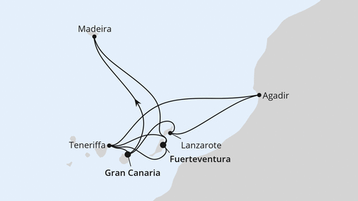 Feelgood Cruise Kanaren & Marokko