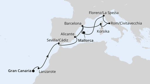 Von Gran Canaria nach Mallorca 2