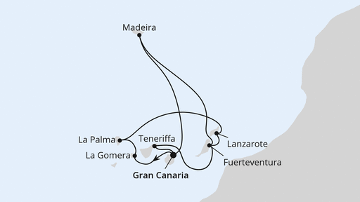 Große Kanaren-Reise mit La Gomera & Madeira