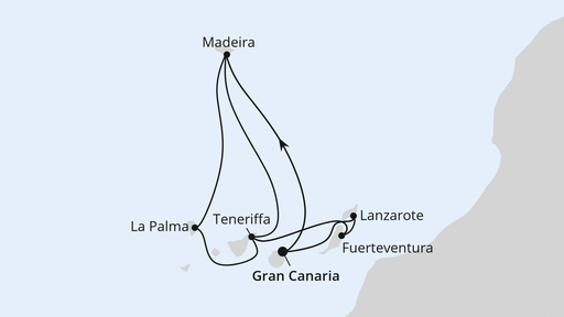 Große Kanaren-Reise mit Madeira ab Gran Canaria