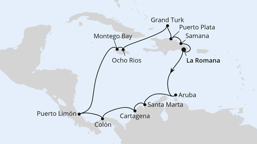 Karibik & Mittelamerika ab Dom. Republik 2