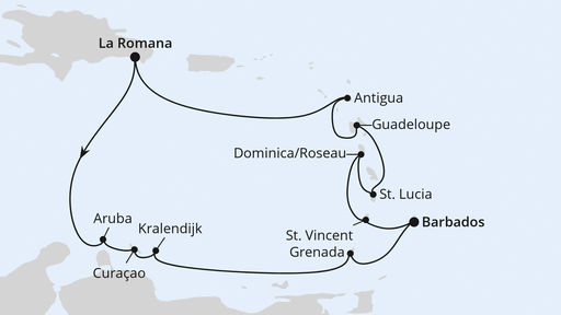 Karibische Insel-Rundreise