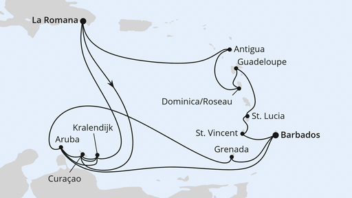 Karibische-Insel-Rundreise