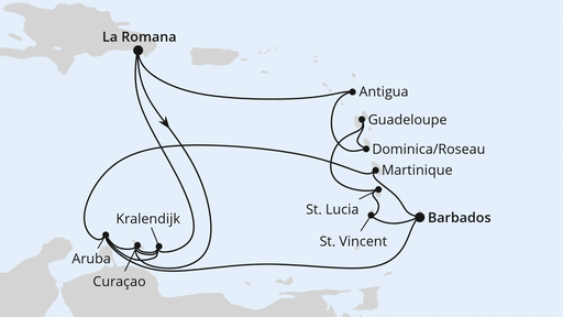 Karibische-Insel-Rundreise