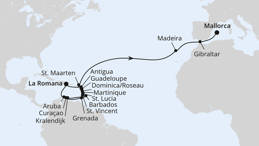 Weltenbummler Karibische Inseln ab Dom. Republik