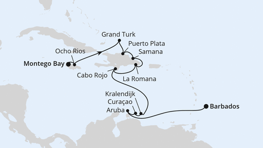 Karibik mit Kleinen Antillen ab Jamaika 2