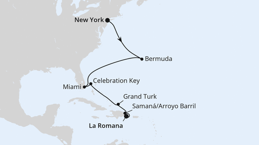 Bermuda, Florida & Bahamas ab New York